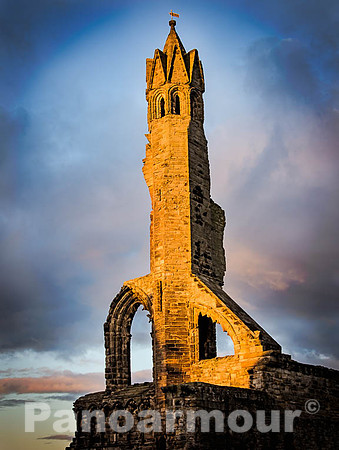 St Andrews Cathedral at Sunset 1